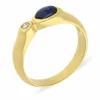 Saphir-Ring Gelbgold