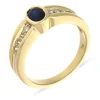 Saphir-Ring Gelbgold