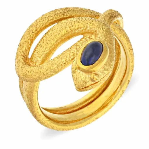 Saphir-Ring Gelbgold