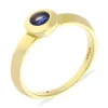 Saphir-Ring Gelbgold