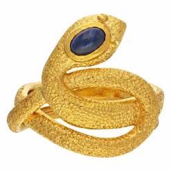 Saphir-Ring Gelbgold