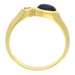 Saphir-Ring Gelbgold