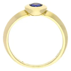 Saphir-Ring Gelbgold