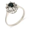 Saphir-Ring Weißgold