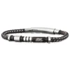 Save Brave Armband 'Easy' Stahlgeflecht