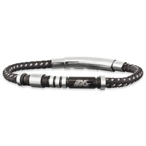 Save Brave Armband 'Easy' Stahlgeflecht