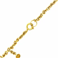 Südesee-Zuchtperlen-Kette mit Anhänger Gelbgold