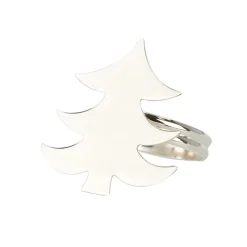 Serviettenring 'Tannenbaum' versilbert