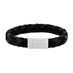 Son of Noa Armband Leder/Edelstahl 19cm