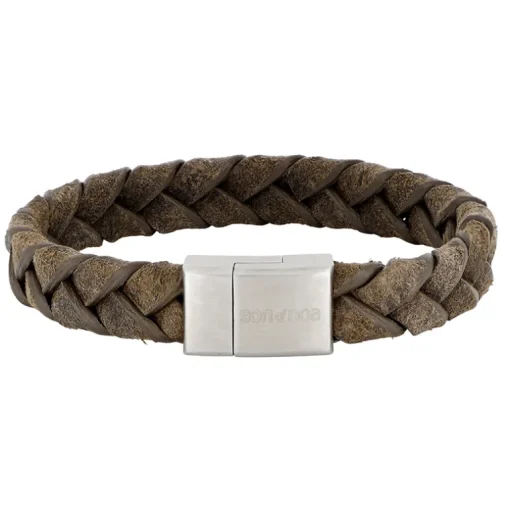 Son of Noa Armband Leder/Edelstahl