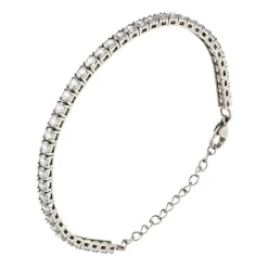 Son of Noa Zirkonia-Armband Edelstahl
