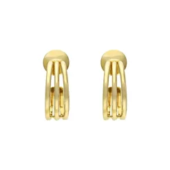 Steck-Creolen Gelbgold
