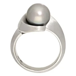 Tahiti-Ring Weißgold