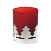 Teelichtglas Tannenbaum
