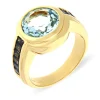 Topas-Ring Gelbgold