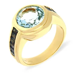 Topas-Ring Gelbgold