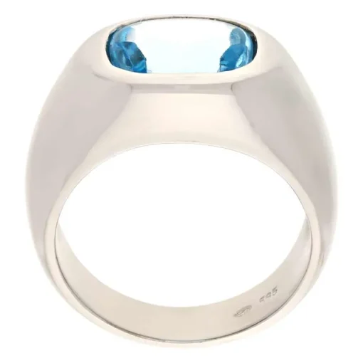 Topas-Ring Weißgold
