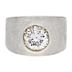 Zirkonia-Ring Silber