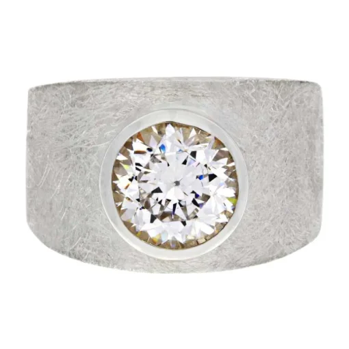 Zirkonia-Ring Silber