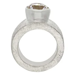 Zirkonia-Ring Silber