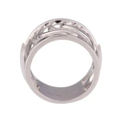 Zirkonia-Ring Silber rhodiniert