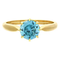 Zirkon-Ring Gelbgold
